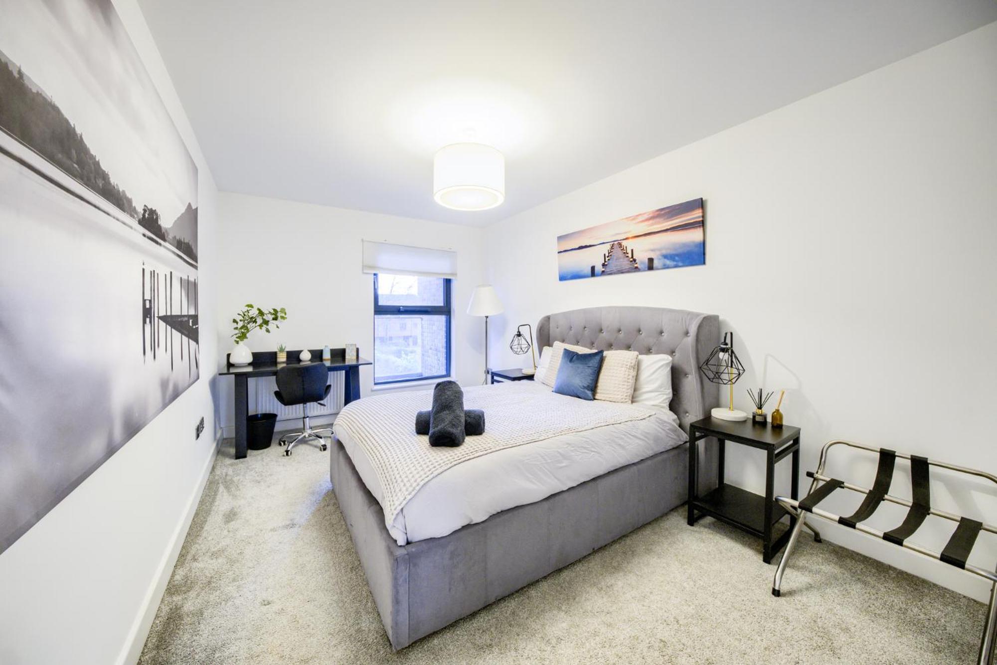 Modern 2 Bed Apartment With Central Location Birmingham Bagian luar foto